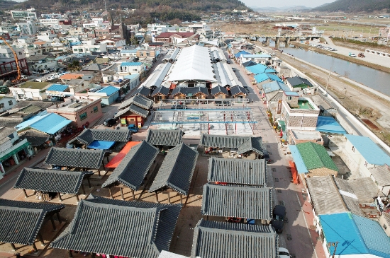 함평군 5일 시장 전경/사진=함평군