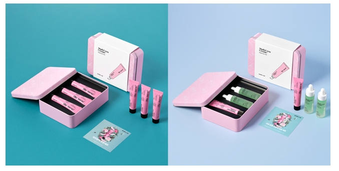 사진 : (좌) 스킨알엑스랩 ‘마데세라 크림 피부장벽 튼튼 세트’, (우) ‘마데세라 크림 피부튼튼 진정 보습 세트’