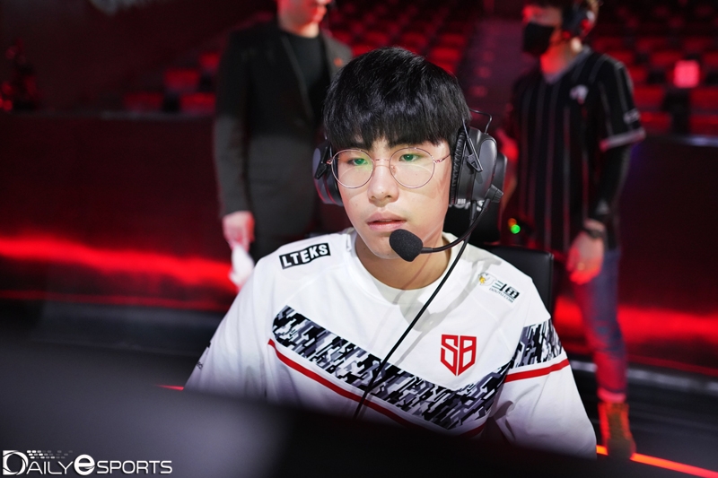 샌드박스 게이밍의 미드 라이너 '페이트' 유수혁.