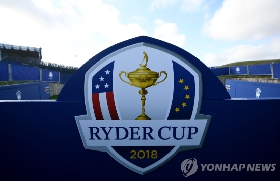 2018년 라이더컵 로고.