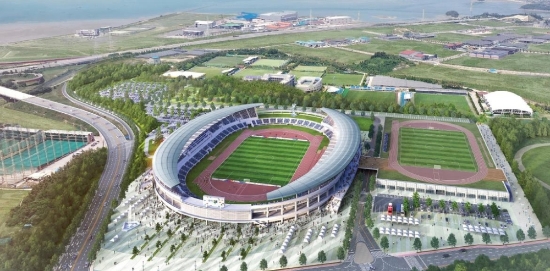 목포 종합경기장 조감도/사진=목포시