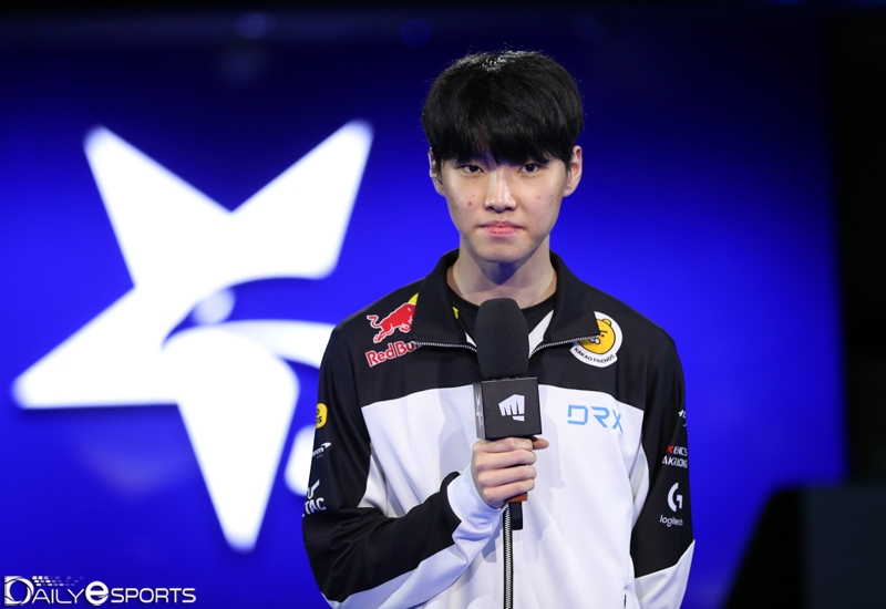 DRX의 미드 라이너 '쵸비' 정지훈.