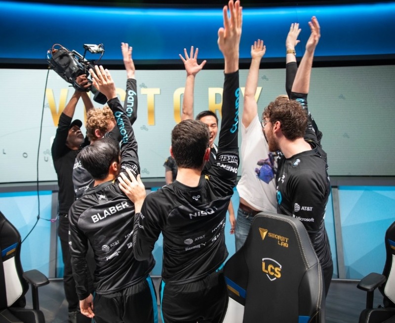 클라우드 나인 선수들(사진=라이엇 게임즈 제공).