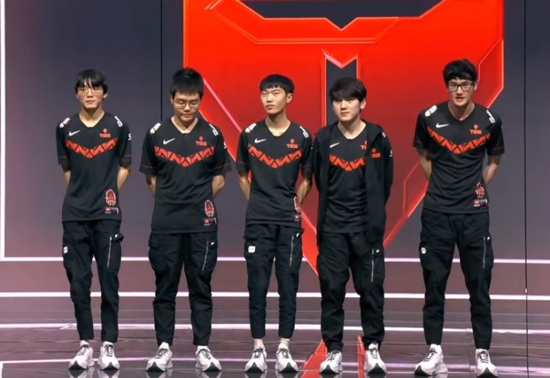 톱 e스포츠 선수들(사진=유튜브 중계 화면 캡처).