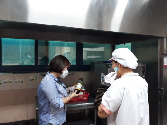 집단급식소 위생점검/사진=영암군