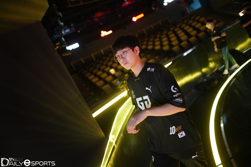 젠지 e스포츠의 원거리 딜러 '룰러' 박재혁.