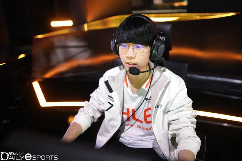 한화생명e스포츠의 서포터 '리헨즈' 손시우.