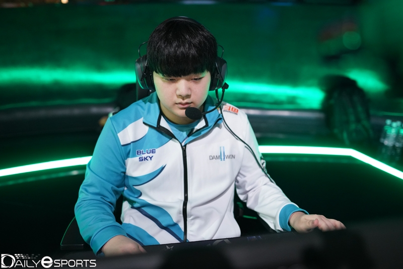 담원 게이밍의 정글러 '캐니언' 김건부.