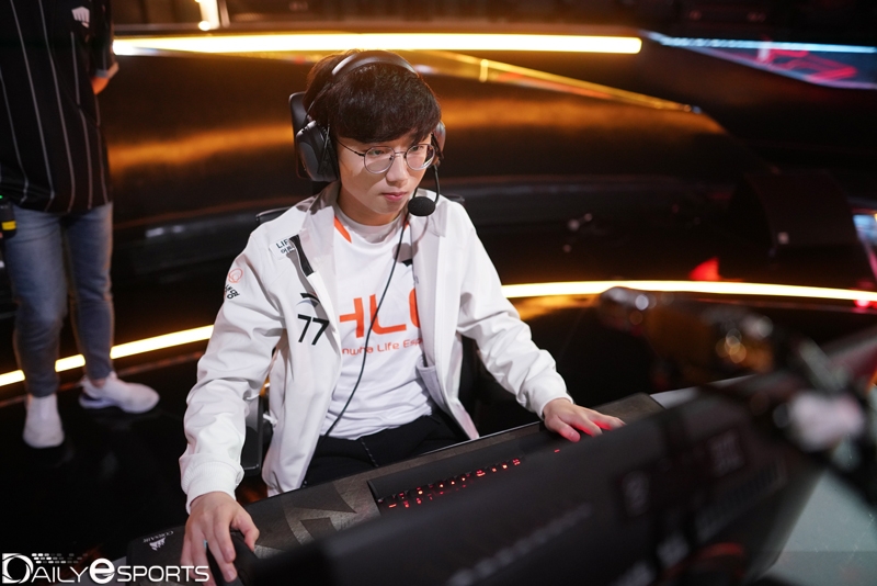 한화생명e스포츠의 톱 라이너 '두두' 이동주.