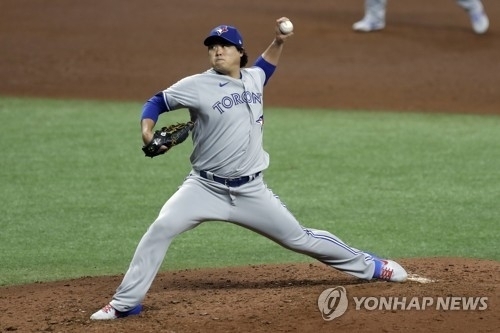 토론토 블루제이스 류현진.