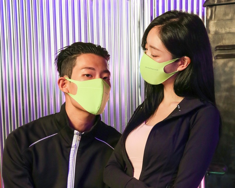 브리더룩, 스마트 온도조절 기능성 스포츠 패션마스크 출시