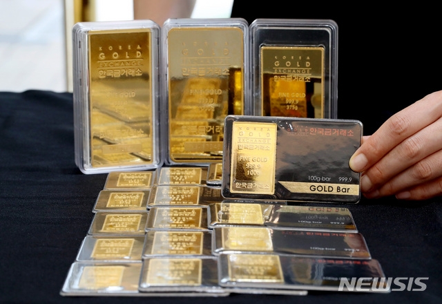 국제금값 5일 연속 … '신기록' 행진