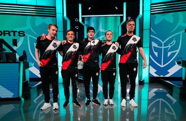 LEC 2020 서머 포스트 시즌 진출을 확정지은 G2 e스포츠(사진=라이엇 게임즈 제공).