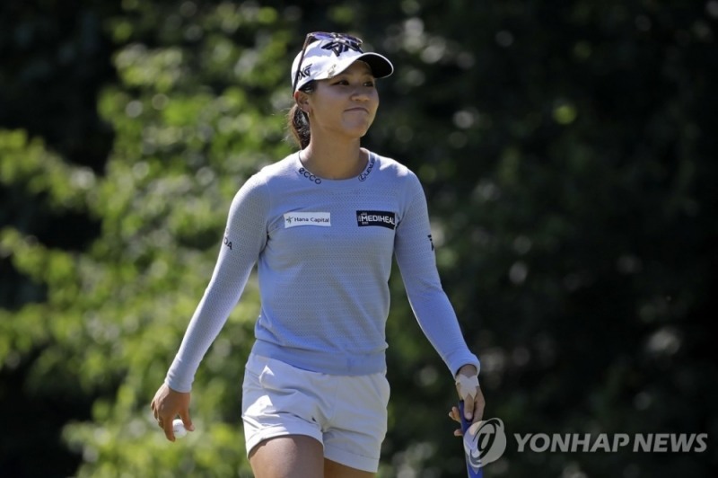 긍정적인 태도로 대역전패의 아픔을 뒤로 한 리디아 고.