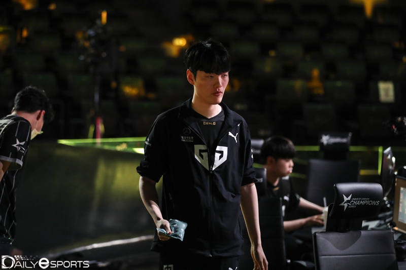 젠지 e스포츠의 톱 라이너 '라스칼' 김광희.