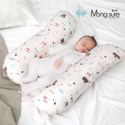 몽슈레 '바디필로우 뒤집기 방지 쿠션'… 뒤집기 백일 아기 선물