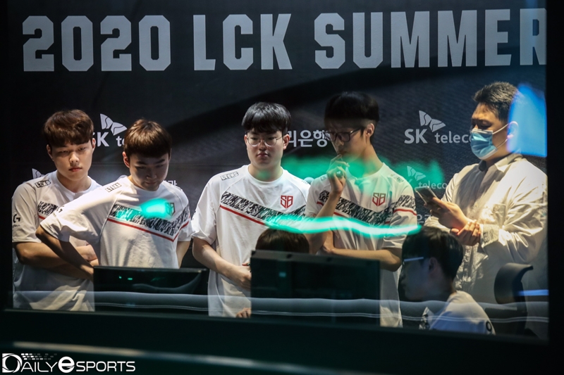 샌드박스 게이밍 선수들.