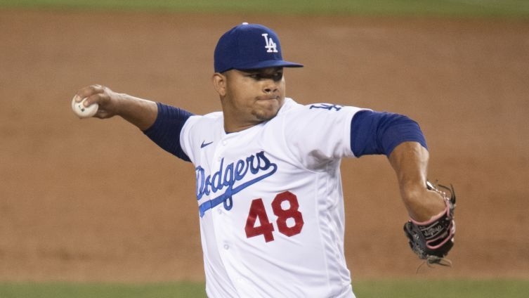 LA 다저스 차기 마무리 투수로 떠오르고 있는 브루스더 그레테롤. (사진=야후 스포츠)