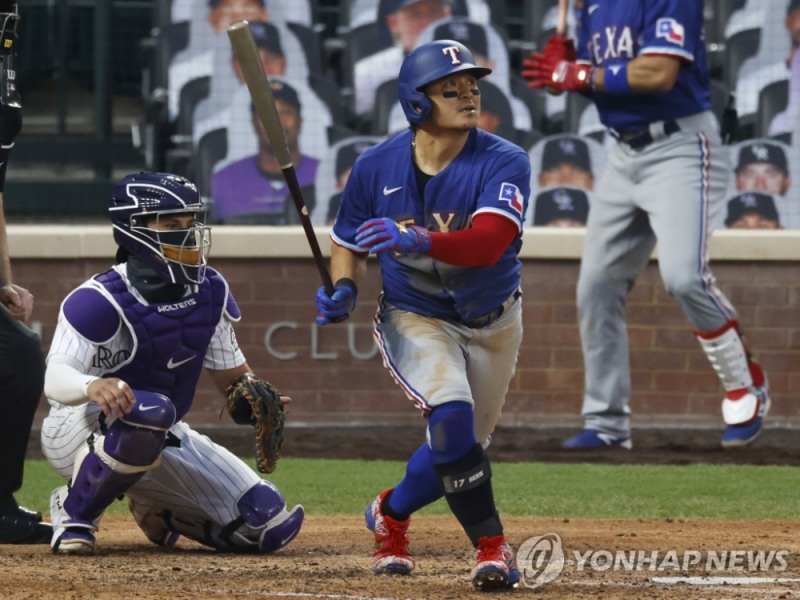 최근 방망이가 매서워진 추신수.