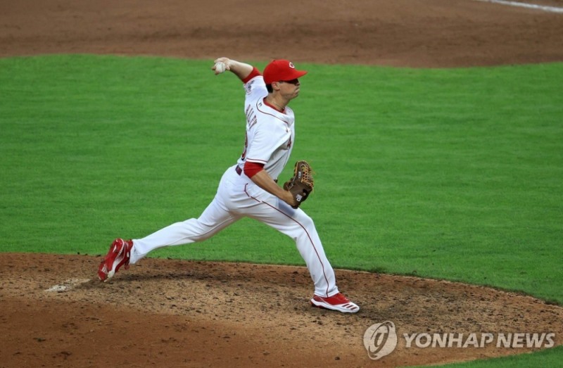 시즌 2번째 홀드를 기록한 브룩스 레일리.