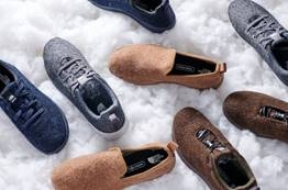 노스페이스의 친환경 울 슈즈 신제품 3종