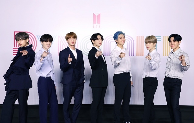 방탄소년단 '다이너마이트' 온라인 간담회. 2020.08.21. (사진 = 빅히트 엔터테인먼트 제공)