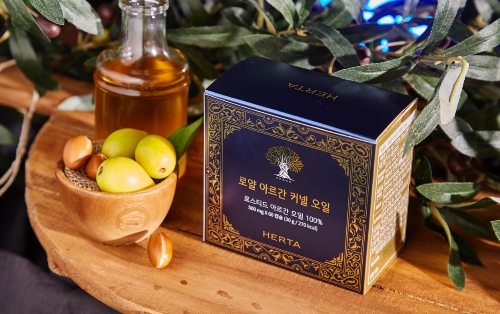 국내 최초 먹는 아르간오일 런칭한 ‘헤르타’ 홈쇼핑 흥행에 재고확보 박차