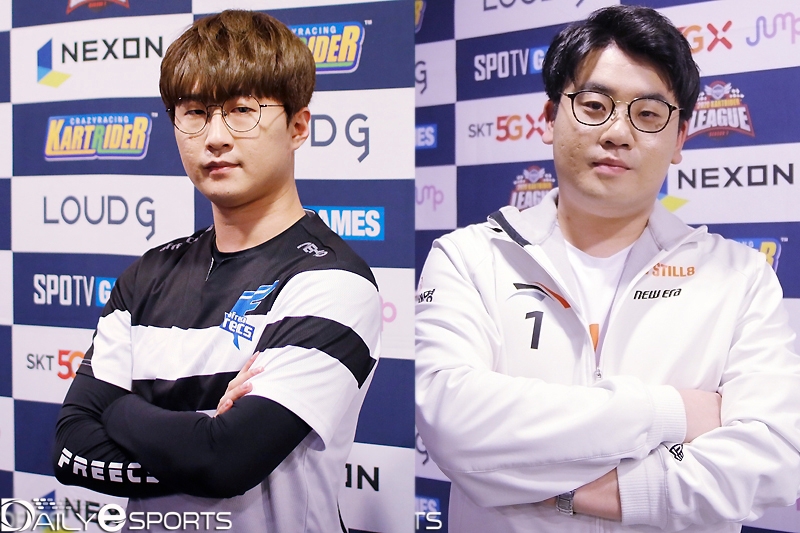 아프리카 프릭스에서 다시 뭉친 유영혁(왼쪽)과 이은택.