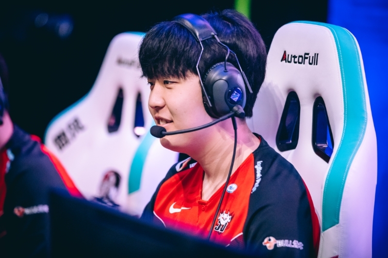 JDG의 정글러 '카나비' 서진혁.