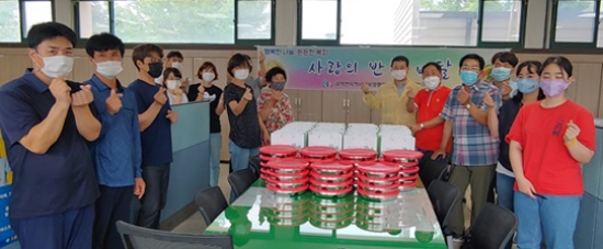 고흥군 과역면, 독거노인 사랑의 반찬배달과 안부살피기 실시/사진=고흥군