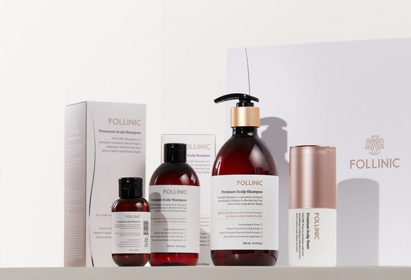 폴리니크 프리미엄 스칼프 샴푸와 폴리니크 프리미엄 스칼프 토닉