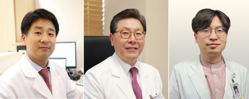 사진=(좌측부터_분당서울대병원 재활의학과 김원석 교수, 백남종 교수, 강성민 전공의)