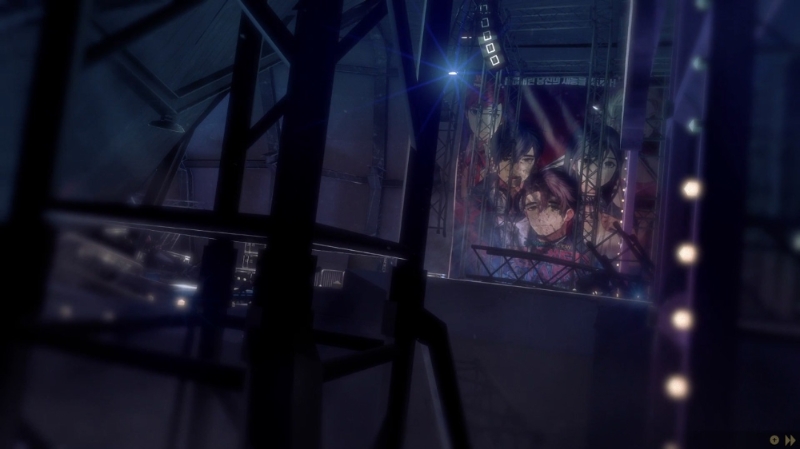 '베리드 스타즈'는 출구가 없는 방에 갇힌 주인공들의 이야기를 다룬 게임이다.