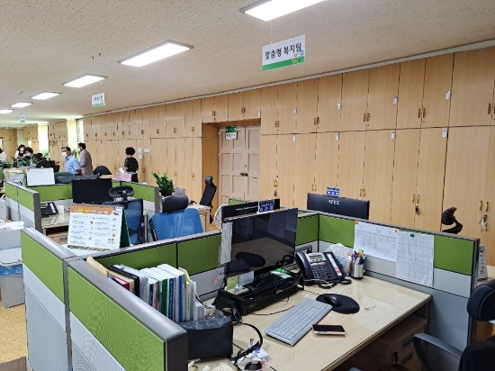 영암군 영암읍사무소 “새 단장”/사진=영암군