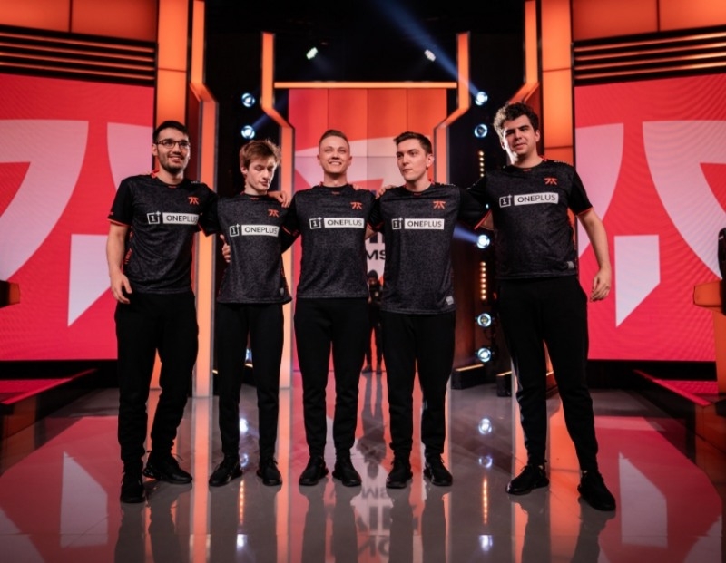 세 시즌 연속 결승에 진출한 프나틱 선수들(사진=라이엇 게임즈 제공).