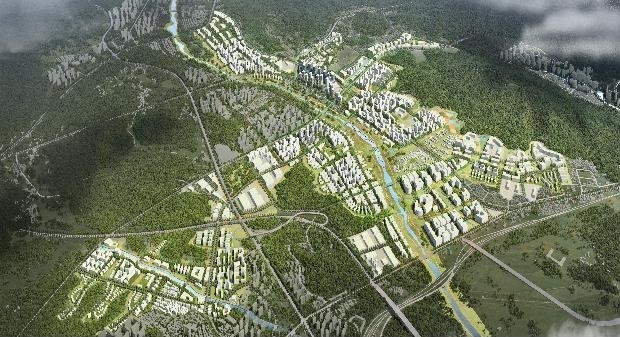 고양 창릉지구 조감도 (국토교통부 제공)