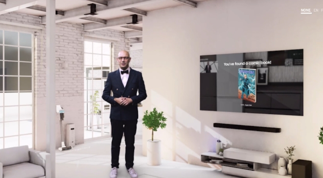 (사진=삼성전자) 삼성전자가 개최한 버추얼 프레스 콘퍼런스 'Life Unstoppable'에서 삼성전자 유럽총괄 마케팅 책임자 벤자민 브라운(Benjamin Braun) 상무가 오프닝 연설을 하고 있다