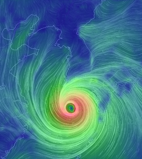 사진=earth.nullschool.net