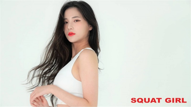 스쿼트컬에 출연한 치어리더 김해리. 사진=스쿼트걸