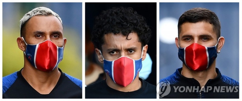 코로나19 확진 판정받은 케일러 나바스-마르퀴뇨스-마우로 이카르디