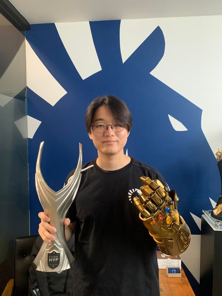 LCS 진출 이후 두 번째 정규 시즌 MVP를 수상한 '코어장전' 조용인(사진=조용인 SNS 발췌).