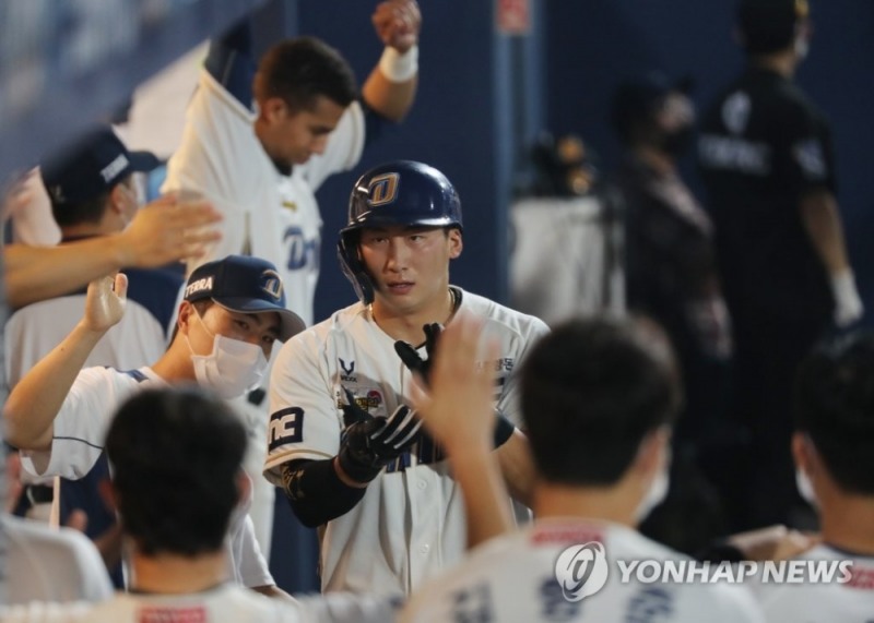 나성범 NC의 10점째 득점