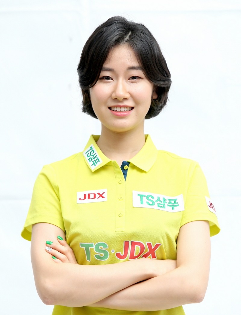 블루원 기사회생 첫 승점. 이미래는 2승 -PBA 팀리그