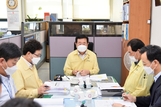 진도군 사업 부서 간담회/사진=진도군