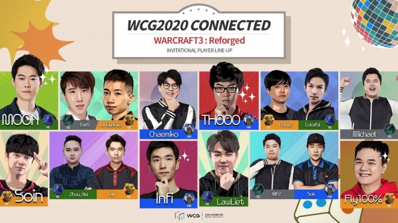 WCG 2020 커넥티드, 워3 시작으로 예선 개시
