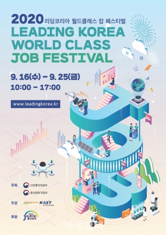 2020 리딩코리아월드클래스잡페스티벌 포스터