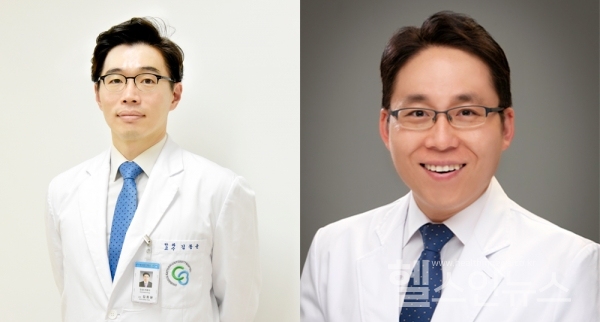 충북대병원제공,충북대병원김동윤교수제주대병원김진영교수