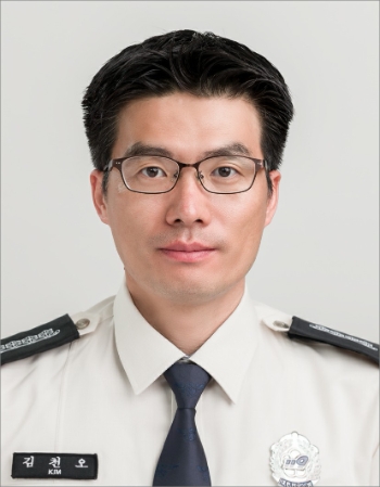 ‘제2회 생명보호 구급대상’수상을 받은 무안소방서 김천오 소방위