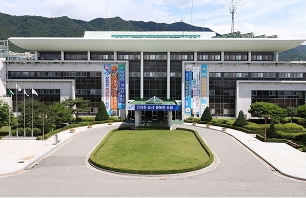 ▲ 보령시청 전경