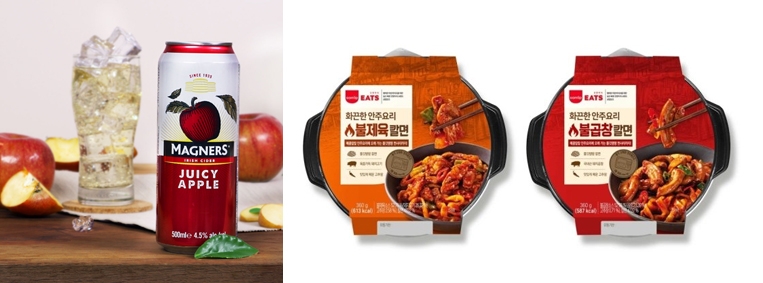 애플사이더 매그너스 & SPC‘삼립잇츠’안주요리 2종